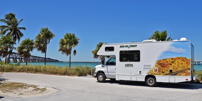 Cruise America Motorhome i Florida og The Keys, USA