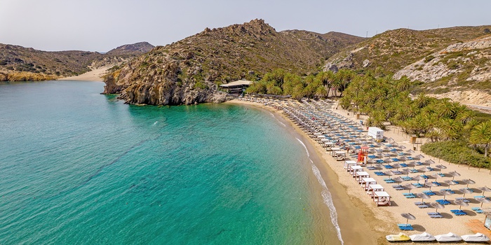 Vai-stranden på Kreta - Grækenland