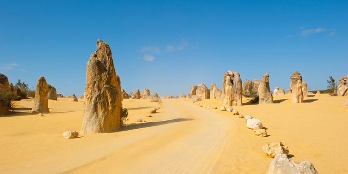 Pinnacles i Nambung National Park, Western Australia