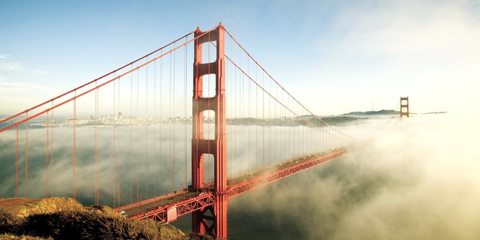 Oplev Golden Gate på rejse til San Francisco