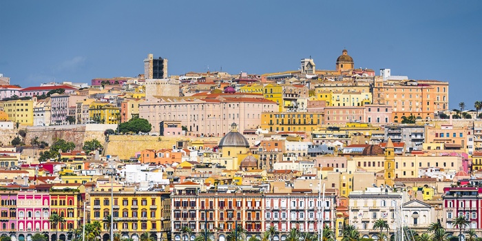 Cagliari - hovedbyen på Sardinien