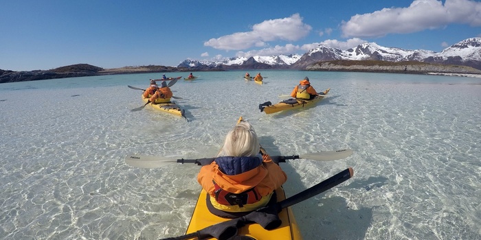 Kayak i Lofoten Svinøya Rorbuer - Norge