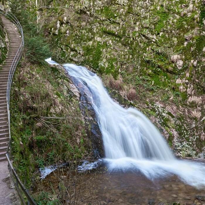 Allerheiligen vandfaldet i Schwarzwald