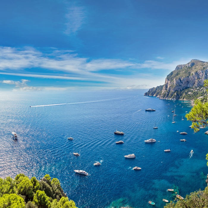Udsigten på Capri 