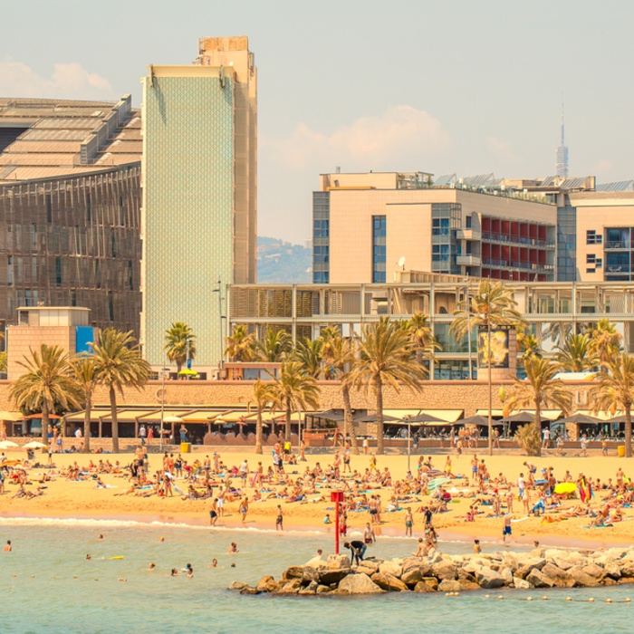 Barceloneta Beach i Barcelona