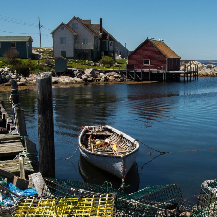 Peggys Cove i Nova Scotia