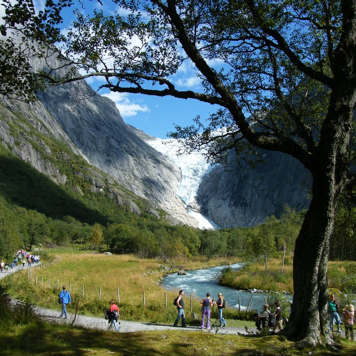 Briksdalsgletsjeren Foto Norman-FjordNorway