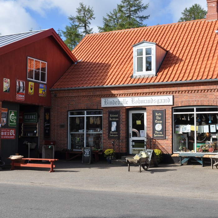 Bindeballe Købmandsgård eksteriør