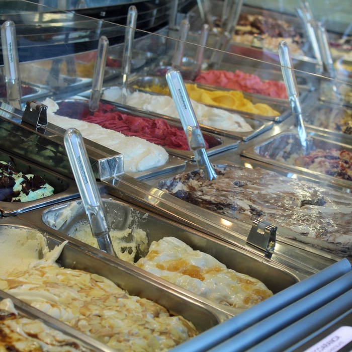 Gelato la Carraia, isbutik med lækker is i Firenze, Italien