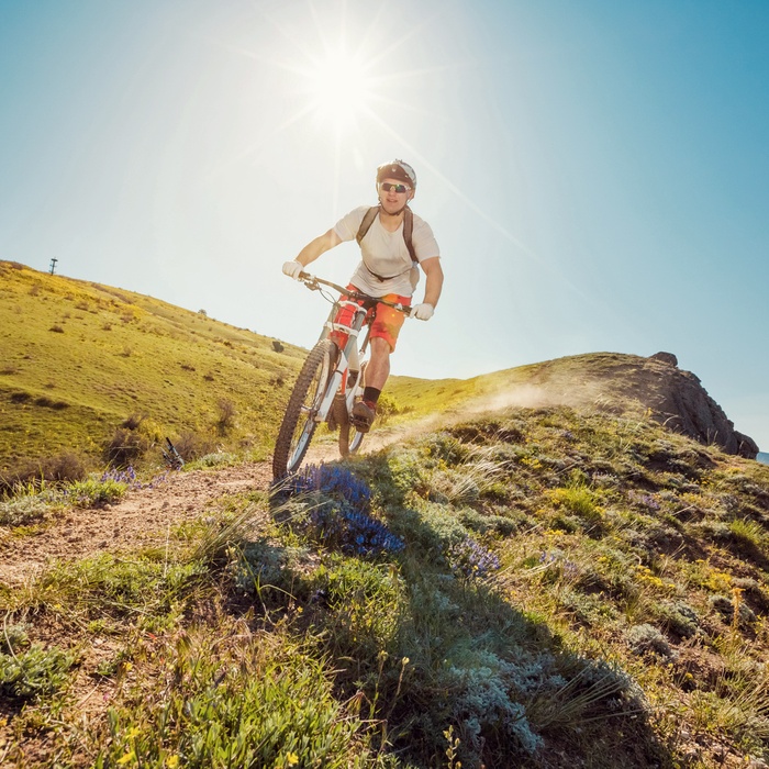 Mountainbiking i de franske Alper, Frankrig