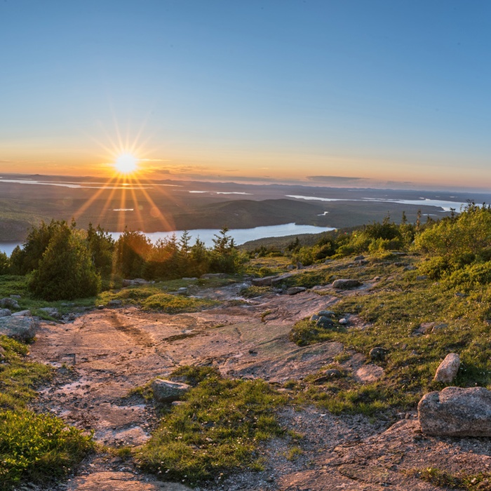 Cadillac Mountain Sunset - Acadia National Park i Maune - USA