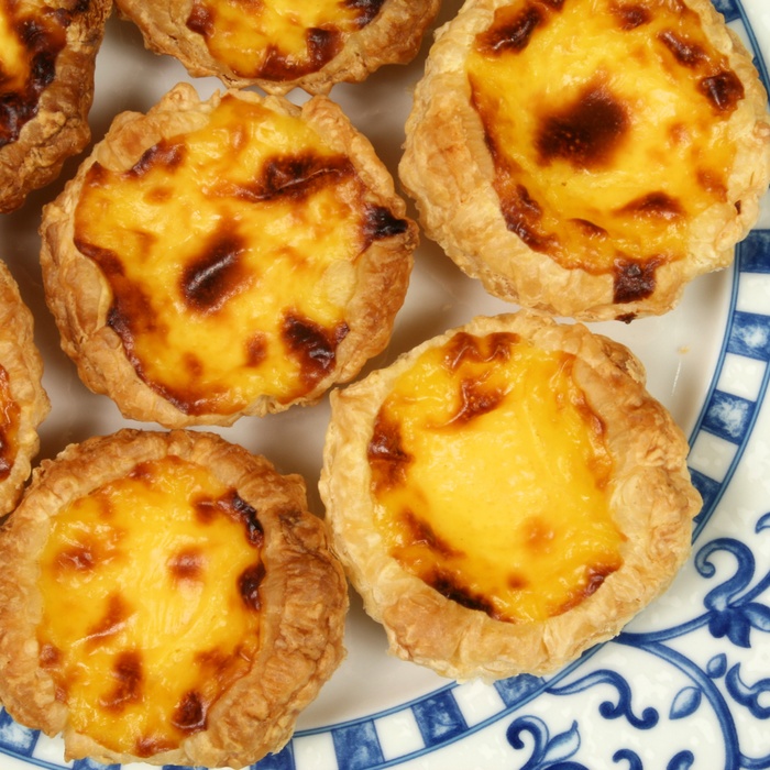 Den portugisiske specialitet Pastel de nata