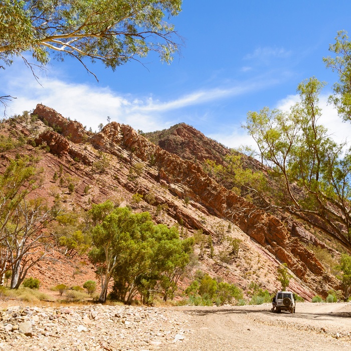 4wd i Flinders Rangers - South Australia