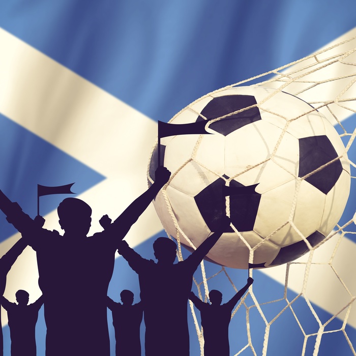 Skotland, Flag, Fodbold