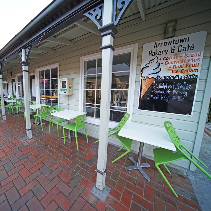 Cafe i Arrowtown - Sydøen