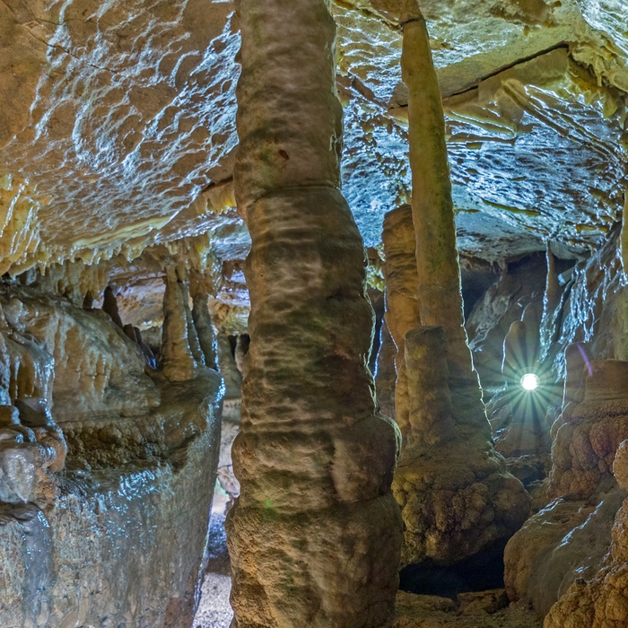 Drypstensgrotte i Tyskland