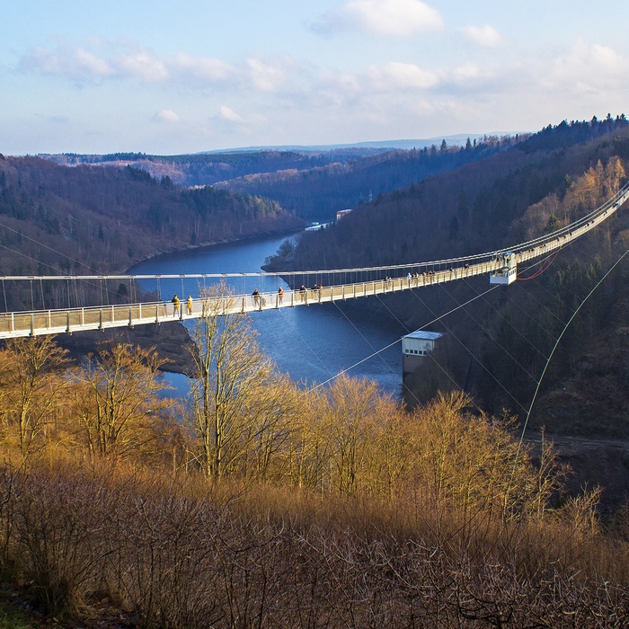 Titan RT Suspension Bridge, Harzen, Tyskland