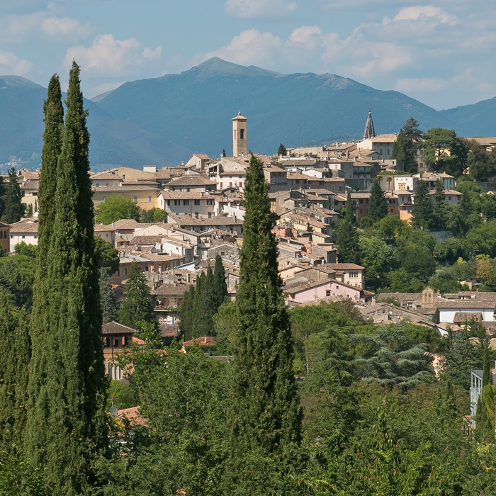 Spoleto i Umbrien