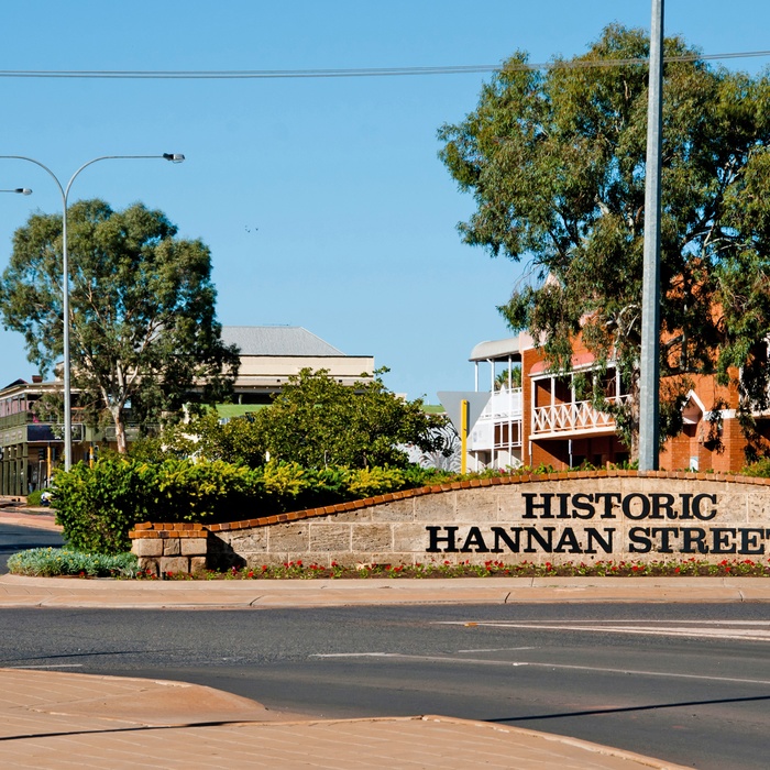 Hannan Street i Kalgoorlie, Western Australia