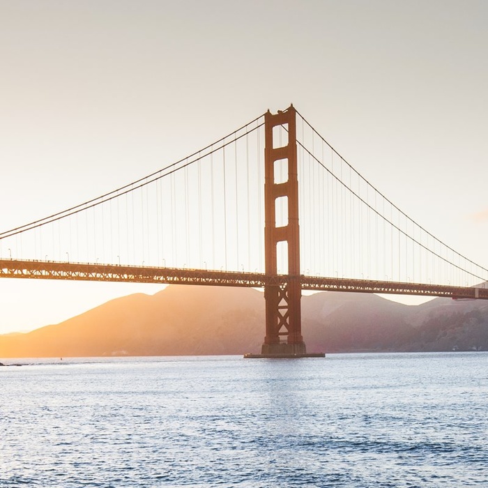 Golden Gate Bridge i San Francisco, Californien