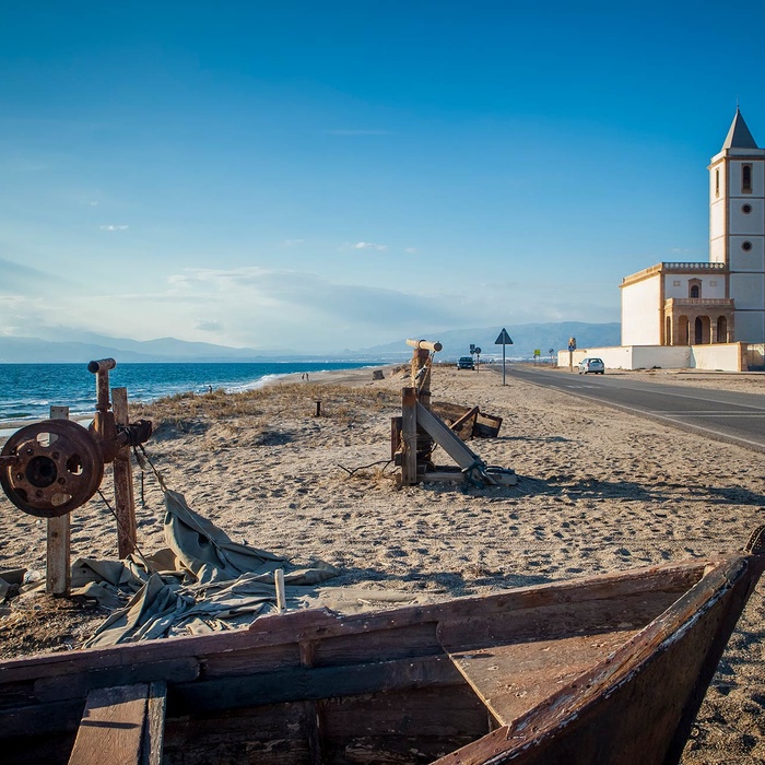 Cabo de Gata - beskyttet naturområde i det østlige Andalusien