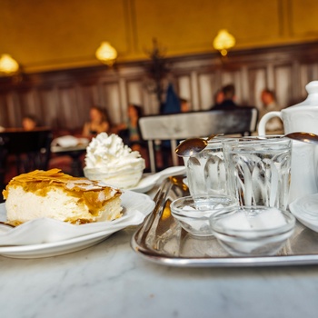 Klassisk cafe i Østrig