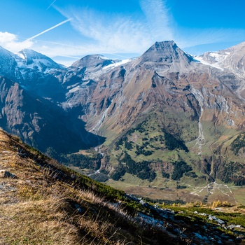 Den alpine pasvej Großglockner-Hochalpenstraße i Østrig