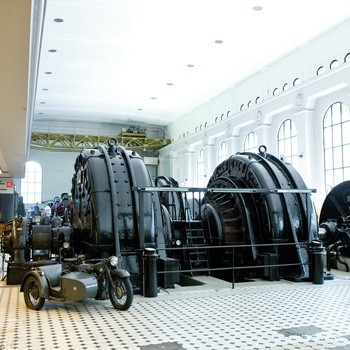 Turbiner Norsk Industriarbejder Museum Vemork Rjukan