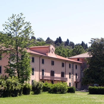 Villa  Demidoff park nær Firenze i Toscana