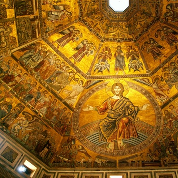 Kuplen i dåbskapellet i Firenze