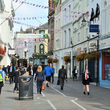 Gågade i St. Herlier, Jersey