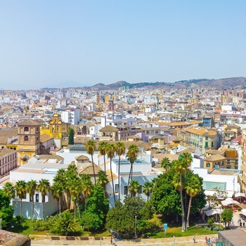 Malaga i Andalusien