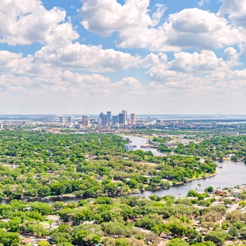 Panoramaudsigt over Tampa