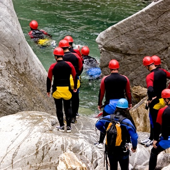 Canyoning ved Gardasøen