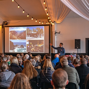 Rejseforedrag på USA-rejsemessen 2023