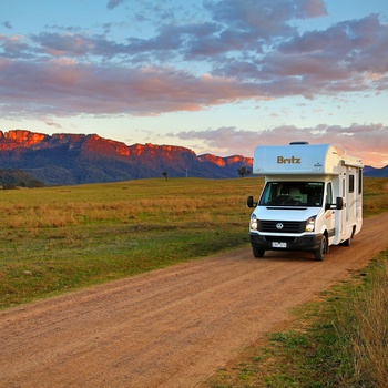 Britz Frontier autocamper - Australien