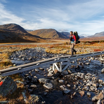 Abisko National Park, Kungsleden trekking - Nordsverige