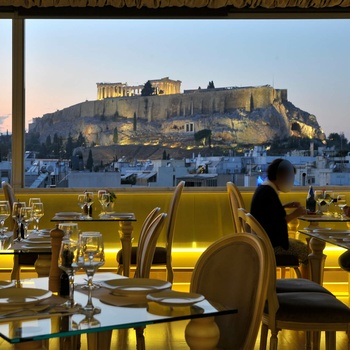 Acropolian Spirit Boutique Hotel - Udsigt mod Akropolis