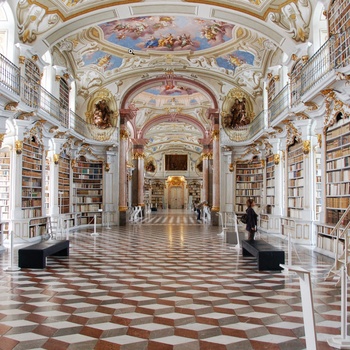 Biblioteket, Kloster Admont, Østrig