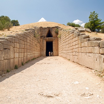 Agamemnons gravkammer i Mykene - Grækenland