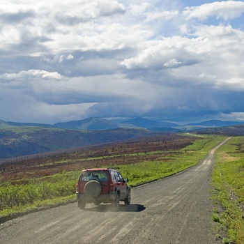 Top of the World Highway i Alaska