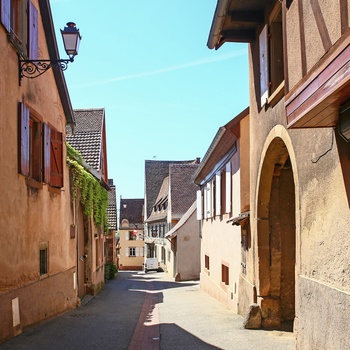 Byen Mittelbergheim i Alsace, Frankrig