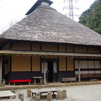 Amasake chaya er et traditionelt tehus nær Hakone - Japan