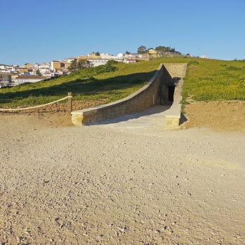 Indgangen til Dolmen de Viera