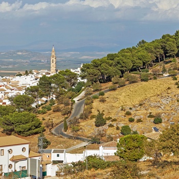Vej mod Lucena i Andalusien