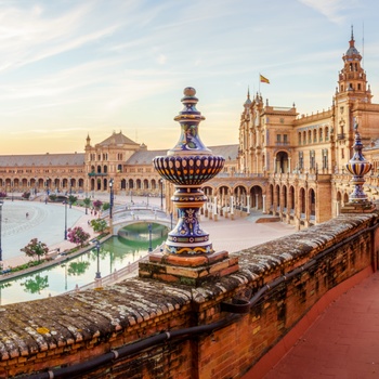 Plaza de Espana i Sevilla