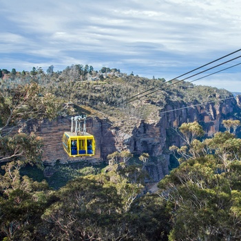Kabelbane i Blue Mountains National Park, New South Wales i Australien