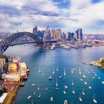 Luftfoto af Sydney, Australien