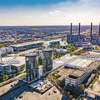 Autostadt i Wolfsburg - Tyskland