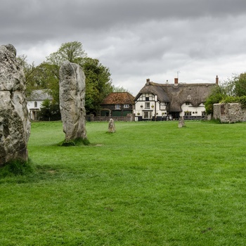 Avebury stencirkler og landsby